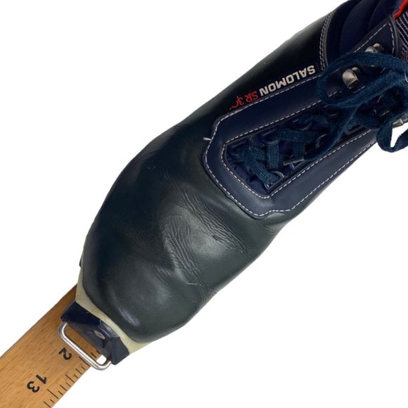 Vintage Solomon SR451 Cross County Skiing Shoes Women’s size Eur 44 US 9.5 - Picture 11 of 12